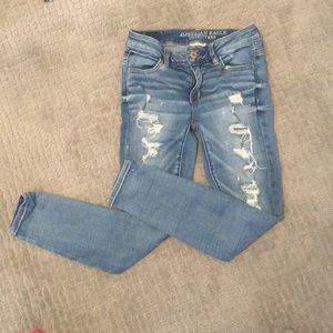 Super super cute holy jeans